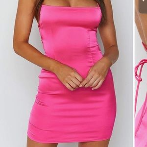 Backless Bodycon Mini Dress